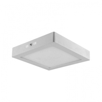 PAINEL LED SOBREPOR QUADRADO 18W 6400K LUZ BRANCA BIVOLT