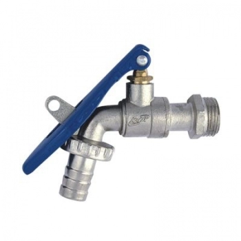 TORNEIRA ESFERA DE JARDIM METAL COM PORTA CADEADO 1/2 BFH1453