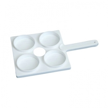 PLACA CMT PLASTICA 4 CIRCULOS 01043