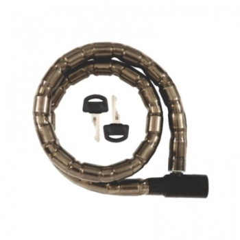 CADEADO PARA MOTO COM CHAVE 22MMX1,0M 7012