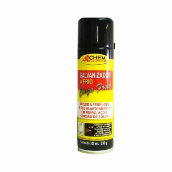 GALVANIZADOR A FRIO COM ALUMINIO AEROSSOL 300 ML