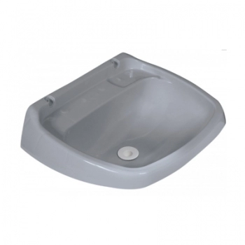 LAVATORIO PLASTICO GRANDE CINZA