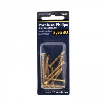 ENCARTELADO BRASF. PARAFUSO PHILIPS 3,5 X 30 C/15 7693