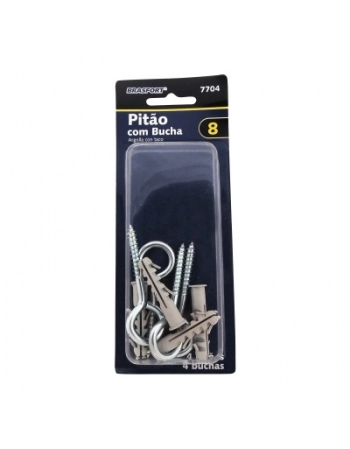 ENCARTELADO BRASF. PITAO COM BUCHA 08 C/4 7704
