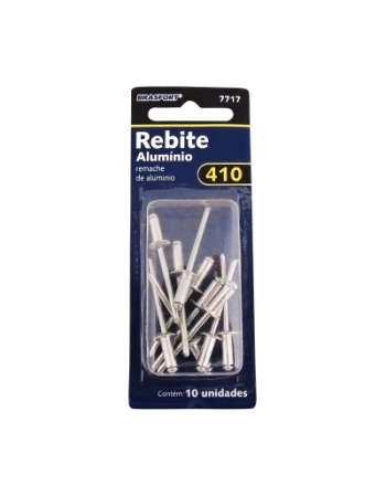 ENCARTELADO BRASF. REBITE ALUMINIO 412 C/10 7718