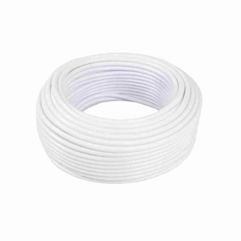 MANGUEIRA PARA CHUVEIRINHO BRANCA 5/16X1,0MM ROLO COM 50M