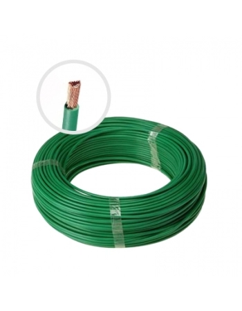 FIO FLEXIVEL TOP 1,5MM VERDE ROLO COM 100M