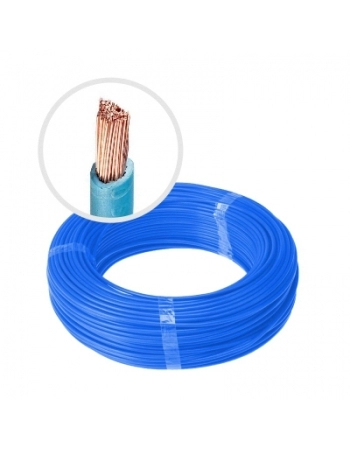 FIO FLEXIVEL TOP 1,5MM AZUL ROLO COM 100M