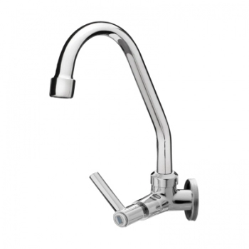 TORNEIRA INOX GIRATORIA PAREDE ALTA 1/4 V 2158Q/1168 C72