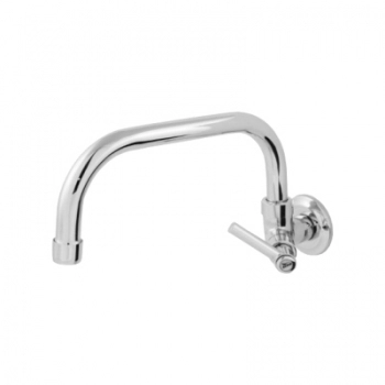 TORNEIRA INOX GIRATORIA PAREDE BAIXA 1/4 V 2158BQ/1168 C72