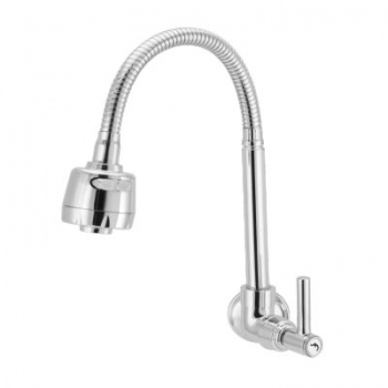 TORNEIRA INOX GIRATORIA BANCADA LUXO GOURMET 1/4 V 2198F/1168 C72