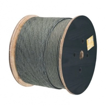 CABO DE ACO PLASTIFICADO 6X7 AF 1/8X3/16 (3,2X,4,5MM) BOBINA COM 500M