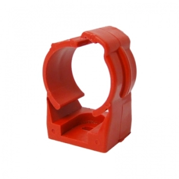 ABRACADEIRA PVC VERMELHA PARA ELETRODUTO 1/2 INCENDIO