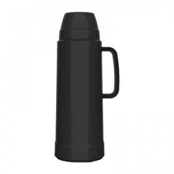 GARRAFA TERMICA INDIE/USE BICO ROSCA 1L PRETA