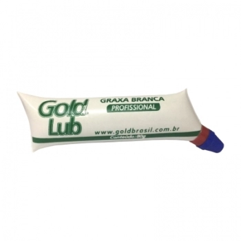 GRAXA BRANCA BISNAGA GOLD LUB PROFISSIONAL 80G