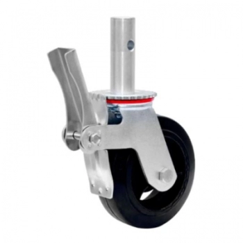 RODIZIO GIRATORIO PARA ANDAIME 6 COM FREIO