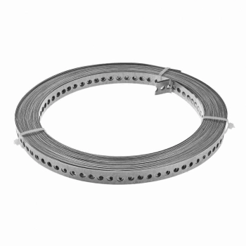 CINTA PERFURADA PARA POSTE ACO GALVANIZADO 17MM ROLO 25M