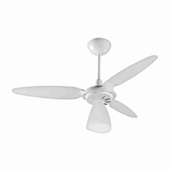 VENTILADOR TETO WIND COM LAMPADA BRANCO 3P 220V 405