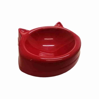 COMEDOURO PARA GATO PLASTICO 110ML