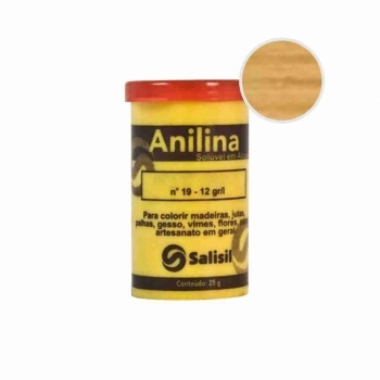 ANILINA EM PO SOLUVEL 25G CARVALHO CLARO