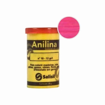 ANILINA EM PO SOLUVEL 25G ROSA