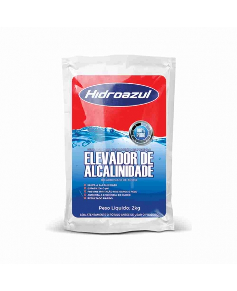 ELEVADOR DE ALCALINIDADE PARA PISCINA PO 2KG