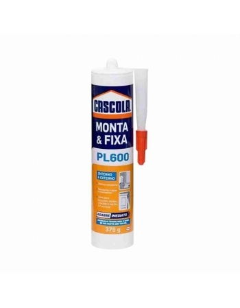 CASCOLA MONTA E FIXA 375G BRANCO PL600