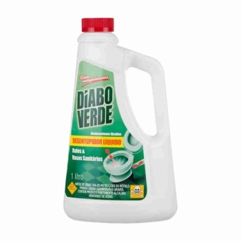 DESENTUPIDOR DIABO VERDE LIQUIDO 1,0L