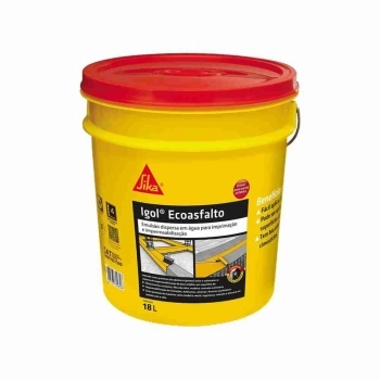 SIKA IMPERMEABILIZANTE ASFALTICO ECOASFALTO 18L