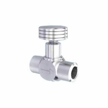 REGISTRO PARA GAS TIPO AGULHA ROSCA INTERNA 1/8 NPT X 1/8 NPT