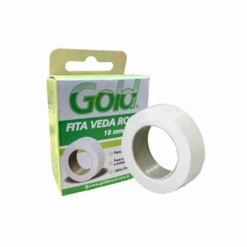 FITA VEDA ROSCA 18MMX10M GOLD