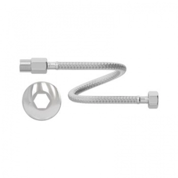 ENGATE FLEXIVEL INOX 1/2 60CM