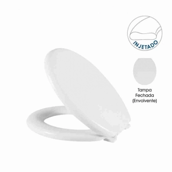 ASSENTO SANITARIO UNIVERSAL SOFT BRANCO ASTRA TPJ/AS