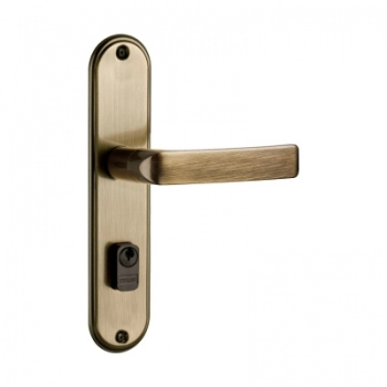 FECHADURA INTERNA PALI MAC RETA ANTIQUE BRASS 03002.0700.15