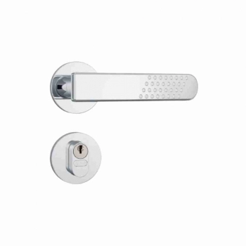 FECHADURA INTERNA STAM FANO ROSETA REDONDA INOX 813/21