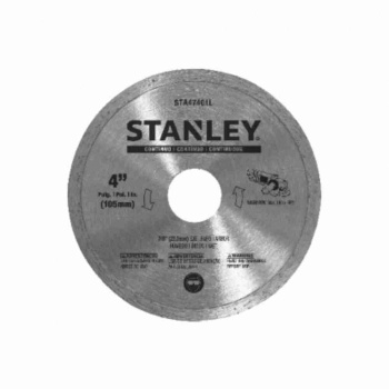 DISCO CORTE DIAMANTADO LISO 105X20MM STANLEY