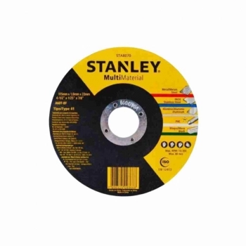 DISCO CORTE MULTIMATERIAL FINO 4.1/2X1,0MM STANLEY