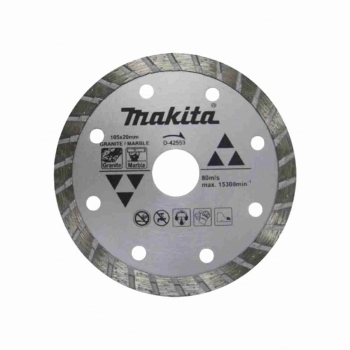 DISCO CORTE DIAMANTADO TURBO 105X20MM MAKITA D-42553