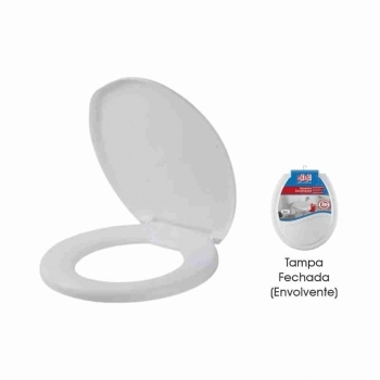 ASSENTO SANITARIO UNIVERSAL TAMPA ENVOLVENTE CINZA CLARO 3386