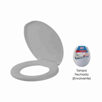 ASSENTO SANITARIO UNIVERSAL TAMPA ENVOLVENTE CINZA ESCURO 3387