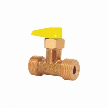 REGISTRO PARA GAS CORTA FOGO ROSCA 1/2 NPT X ROSCA 1/2 NPT