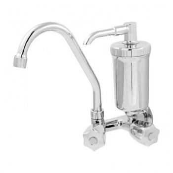 PURIFICADOR INOX GIRATORIO PAREDE COM FILTRO 1170 C50