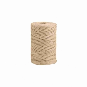 FIO BARBANTE DE SISAL 300/1 3,0MM ROLO COM 1,0KG APROX. 300M