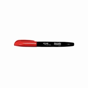 CANETA MARCADOR PERMANENTE PONTA FINA VERMELHO 7850