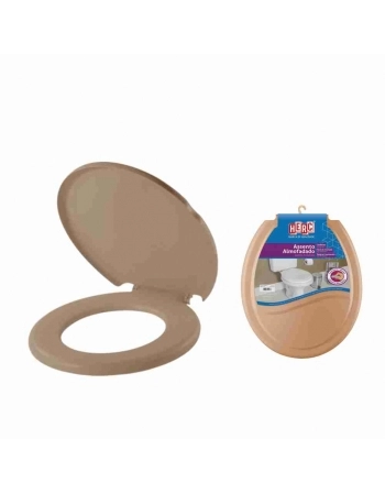 ASSENTO SANITARIO UNIVERSAL ALMOFADADO CARAMELO