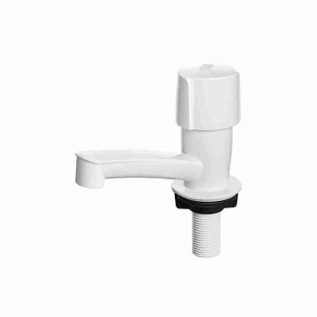 TORNEIRA PLASTICA LAVATORIO FIXA FACILITA BRANCO 0090