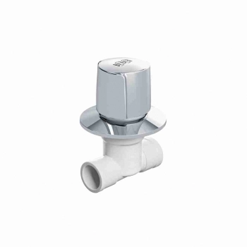 REGISTRO PRESSAO FACILITA CANOPLA 20MM PVC CROMADO