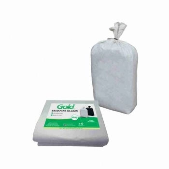 SACO PLASTICO PARA SILAGEM BRANCO 51X110CM COM 50UN REF 200