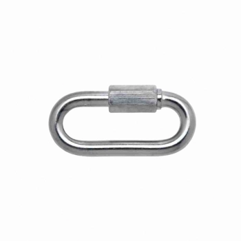 MOSQUETAO OVAL COM ROSCA 4X40 200KG