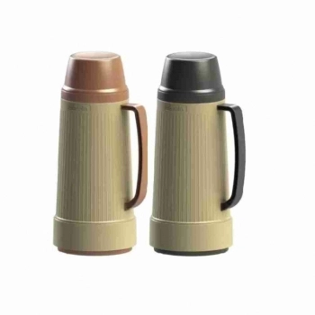 GARRAFA TERMICA ARES ALADDIN 1L PRETA/MARROM